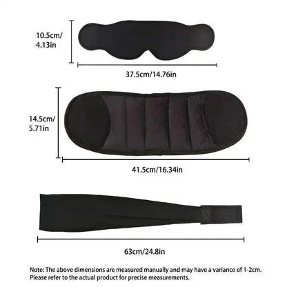 3-in-1 Airplane Sleep Support System - Carry On-Friendly Travel Bedding Accessory Set ✈️
