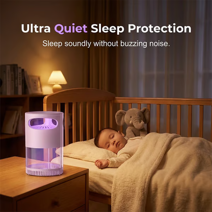 🔥LAST DAY 49% OFF - 🦟UV Mosquito Killer Lamp – 🔇quiet, USB, chemical-free🌙