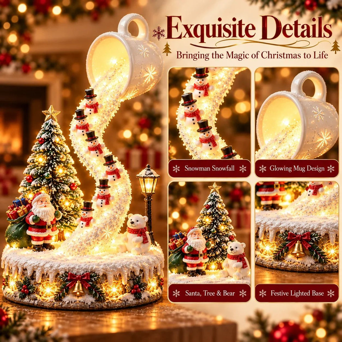 🎁Last Day 49% OFF - 🎄🎅Enchanted Christmas Glow Collection✨