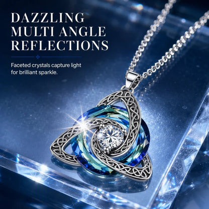 🔮Last Day 49% OFF💕🎁Women's Celtic Knot Birthstone Pendant Necklace