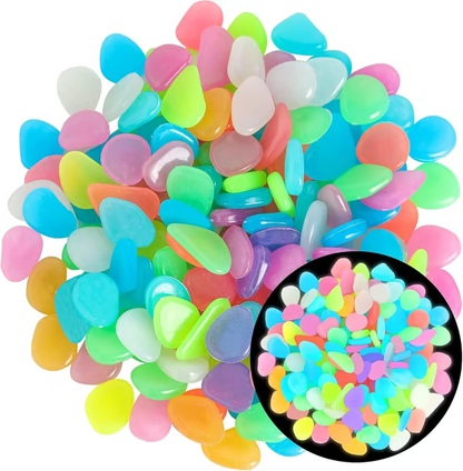 🔥Last Day 49% OFF🔥-🌈Colorful Glow-in-the-Dark Garden Stones