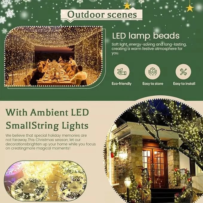 🎁Last Day 49% OFF - 💡LED Copper Wire Firecracker Light String✨