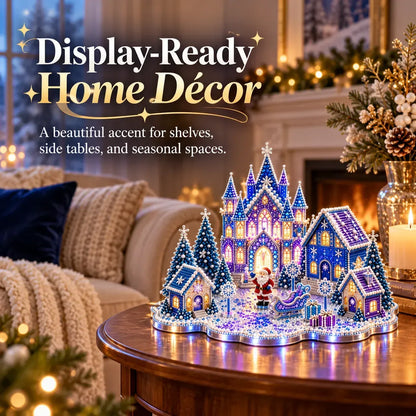 DIY Crystal Art Kit with LED Lighting – Sparkling Miniature Scenes to Create Yourself