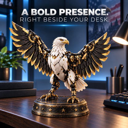 🎁Last Day 49% OFF - 🦅 Egg To Bald Eagle – 2-in-1 Transforming Mechanical Figure🥚