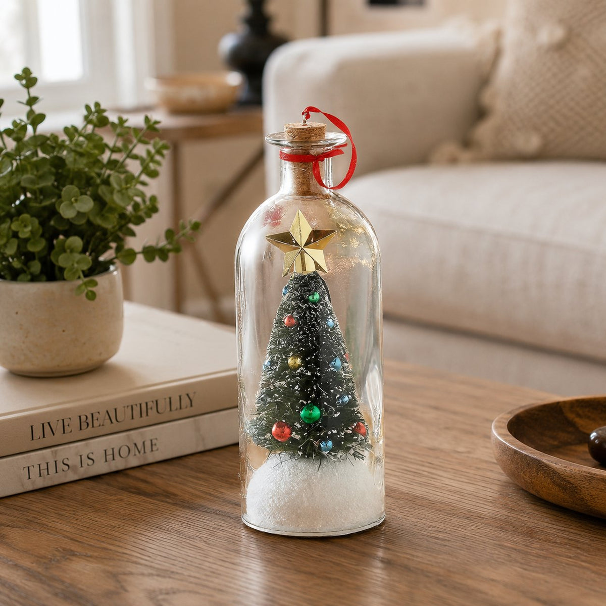 🎁Last Day 49% OFF - ✨🎄Mr. Christmas  Christmas Tree Message In A Bottle🫙