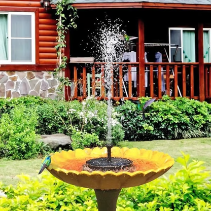 Solar-Powered Birdbath Fountain – Bring Your Garden to Life!