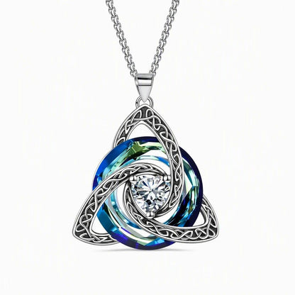 🔮Last Day 49% OFF💕🎁Women's Celtic Knot Birthstone Pendant Necklace