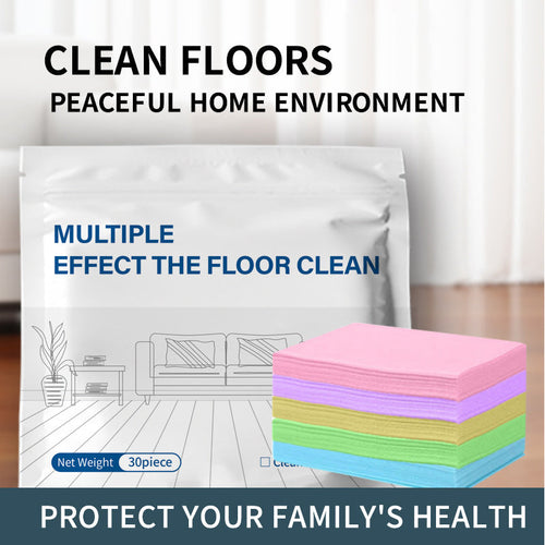 🔥Last Day 49% OFF - ✨30-Pieces Multi-Effect Floor Cleaning Sheets🧹🪣